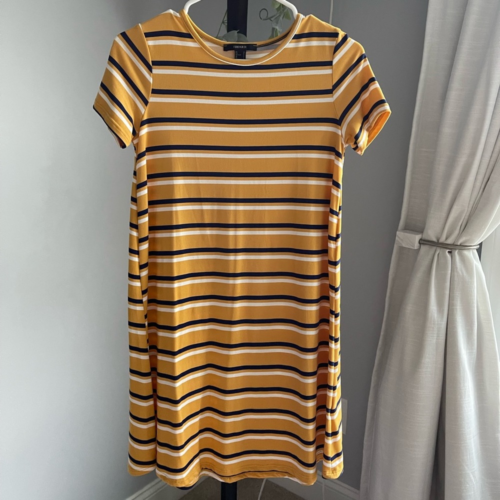 forever 21 striped dress